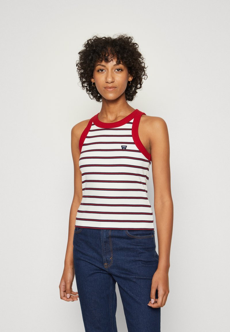 Wrangler - RINGER TANK - Top - red, Vergrößern