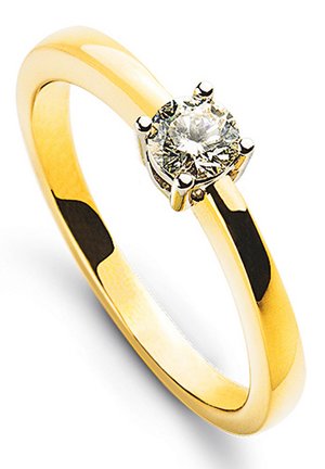 MUAU Schmuck Ring - gelbgold