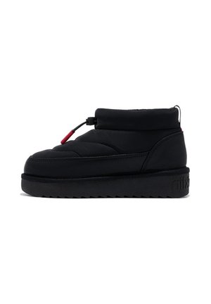 NORDIC LOW BOMB - Botines con plataforma - black