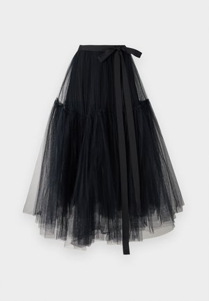 Erdem SKIRT WITH BOW - A-line skirt - black