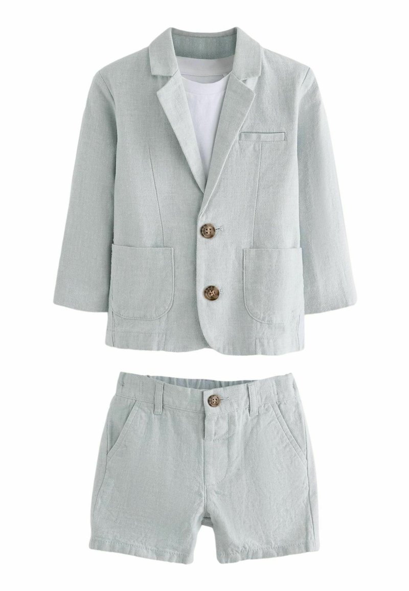 Next - SET  - REGULAR FIT - Blazer - pale blue, Vergroten