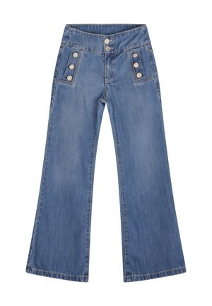 Jeans a zampa - blue denim