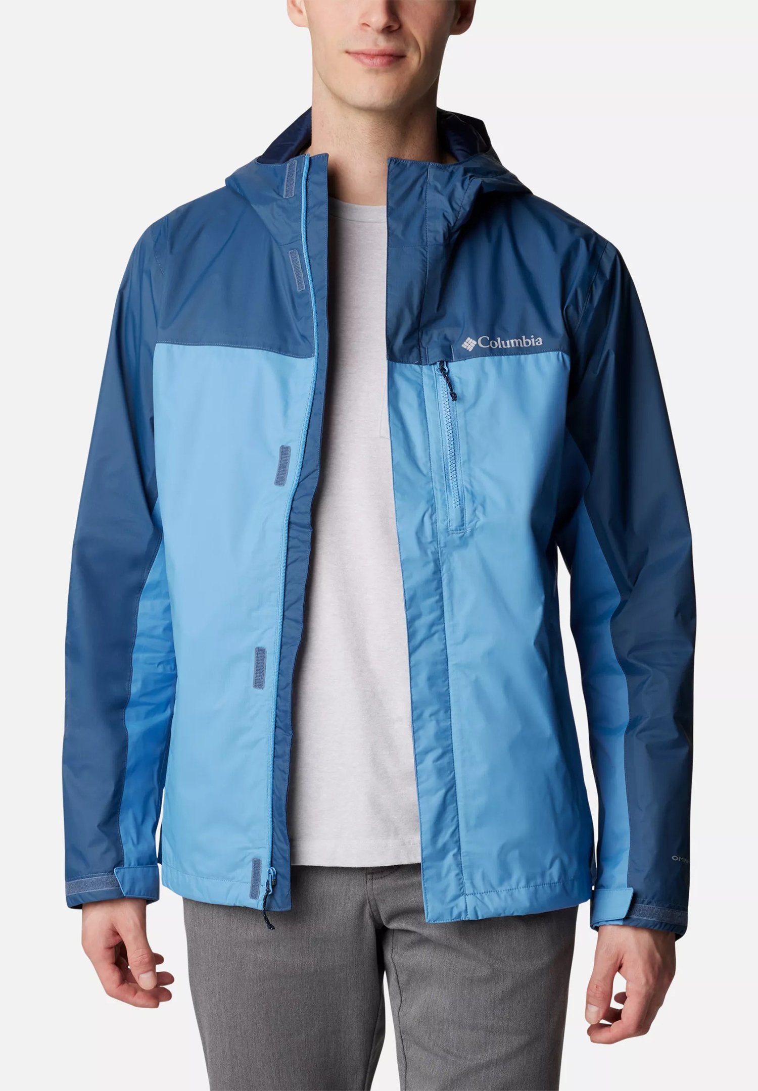 Columbia POURING ADVENTURE II REGEN - Soft shell jacket - skyler