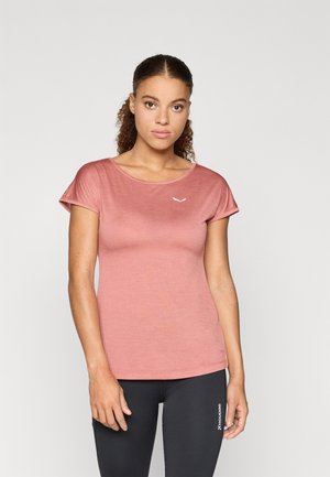 PUEZ TEE - Sportiniai marškinėliai trumpomis rankovėmis - desert pink