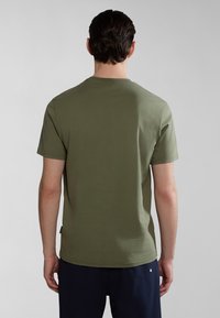 Napapijri COLVILLE - T-shirts print - green lichen