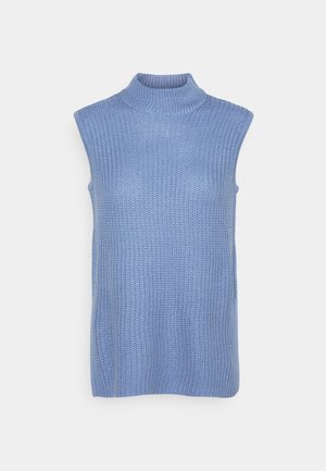 Stickad tröja - blue