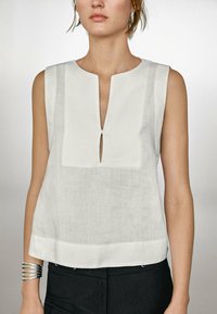 Massimo Dutti - Top - white Miniatuurafbeelding 1