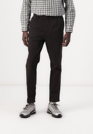 ISAAC CASUAL - Chinos - black