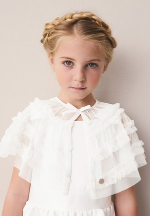 Laura Ashley, REGULAR FIT-FRILL - Poncho - white