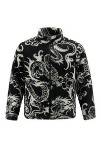 Ed Hardy Fleecejas - black beige