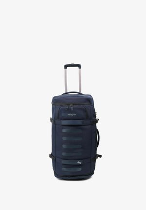 Hedgren, COMBY COMPACT 2-ROLLEN FALTBARE REISETASCHE RFID 68 CM UNISEX - Wheeled suitcase - peacoat blue