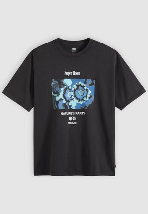 Levi's®, VINTAGE FIT GRAPHIC TEE - T-shirt con stampa - jet black