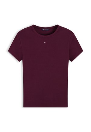 Tommy Jeans, SLIM ESSENTIAL - T-shirt basique - calypso berry