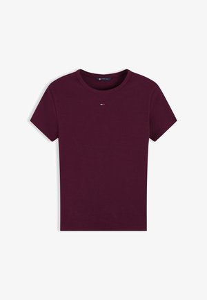 Tommy Jeans, SLIM ESSENTIAL - T-shirt basique - calypso berry
