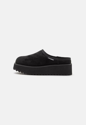Love Moschino PLATFORM POWER - Hausschuh - black