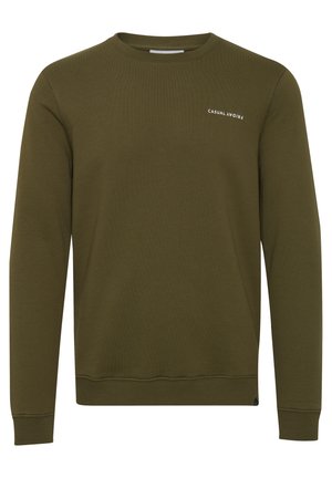 CFSEVERIN - CREW NECK SWEAT - Sweater - dark olive