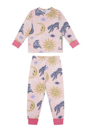CELESTIAL LEOPARD SET - Yöasusetti - pink