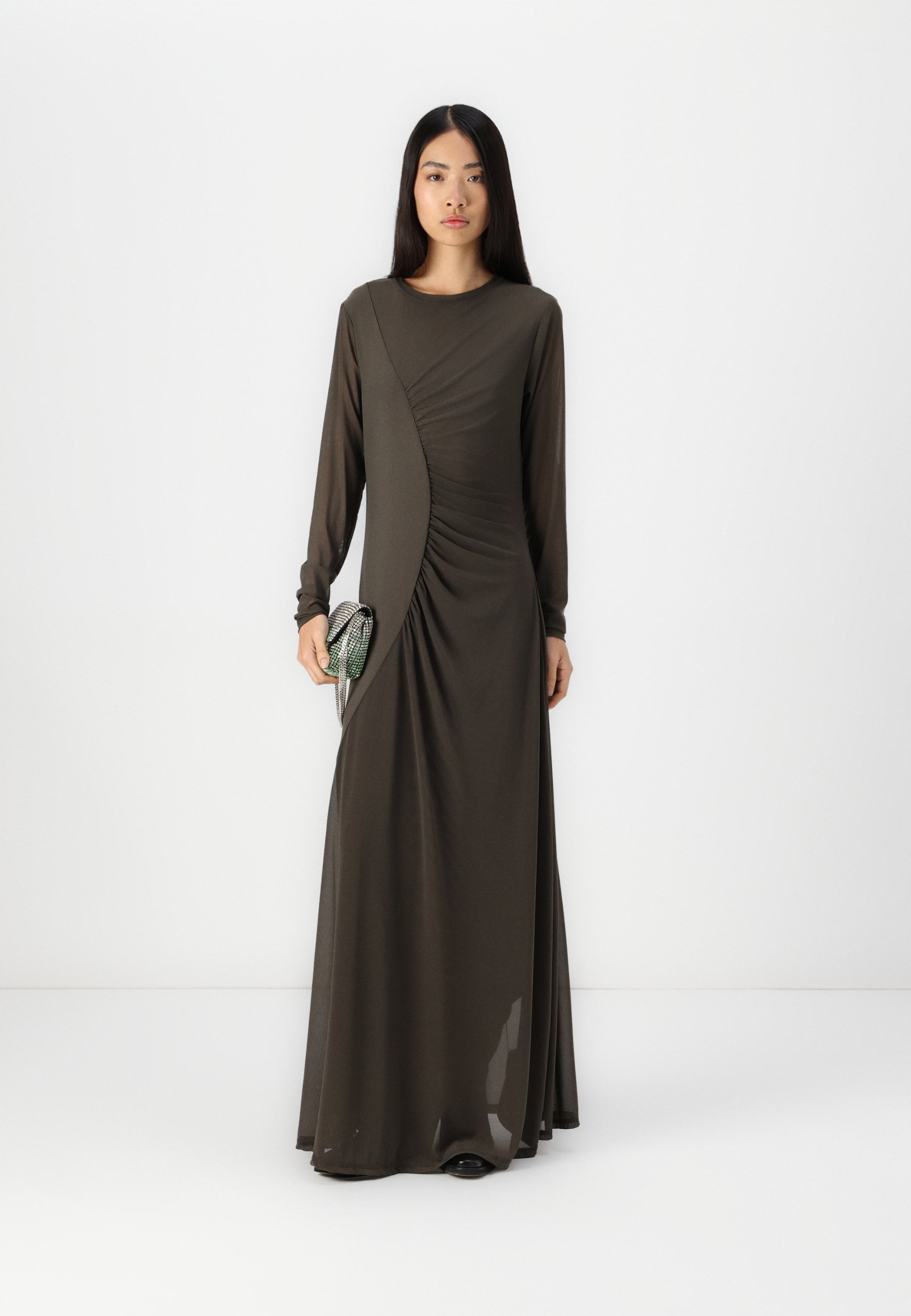 Samsøe Samsøe ANDREA DRESS - Maxi dress - turkish coffee/brown