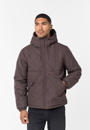 DIAMOND QUILTED POCKET PUFFER - Zimska jakna - brown