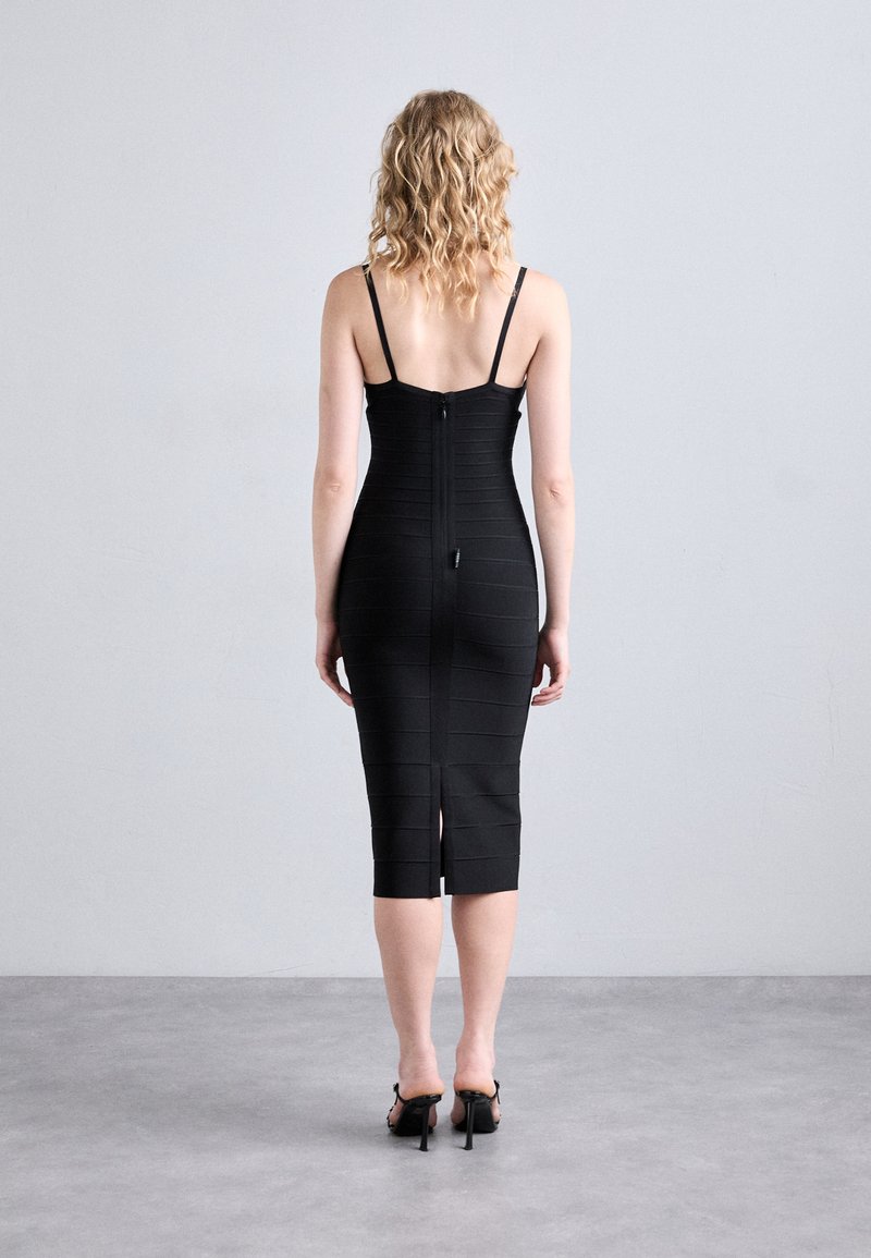 basic dress black Inari Cotton Twill Boat-Neck Dress Black / Regular / XS