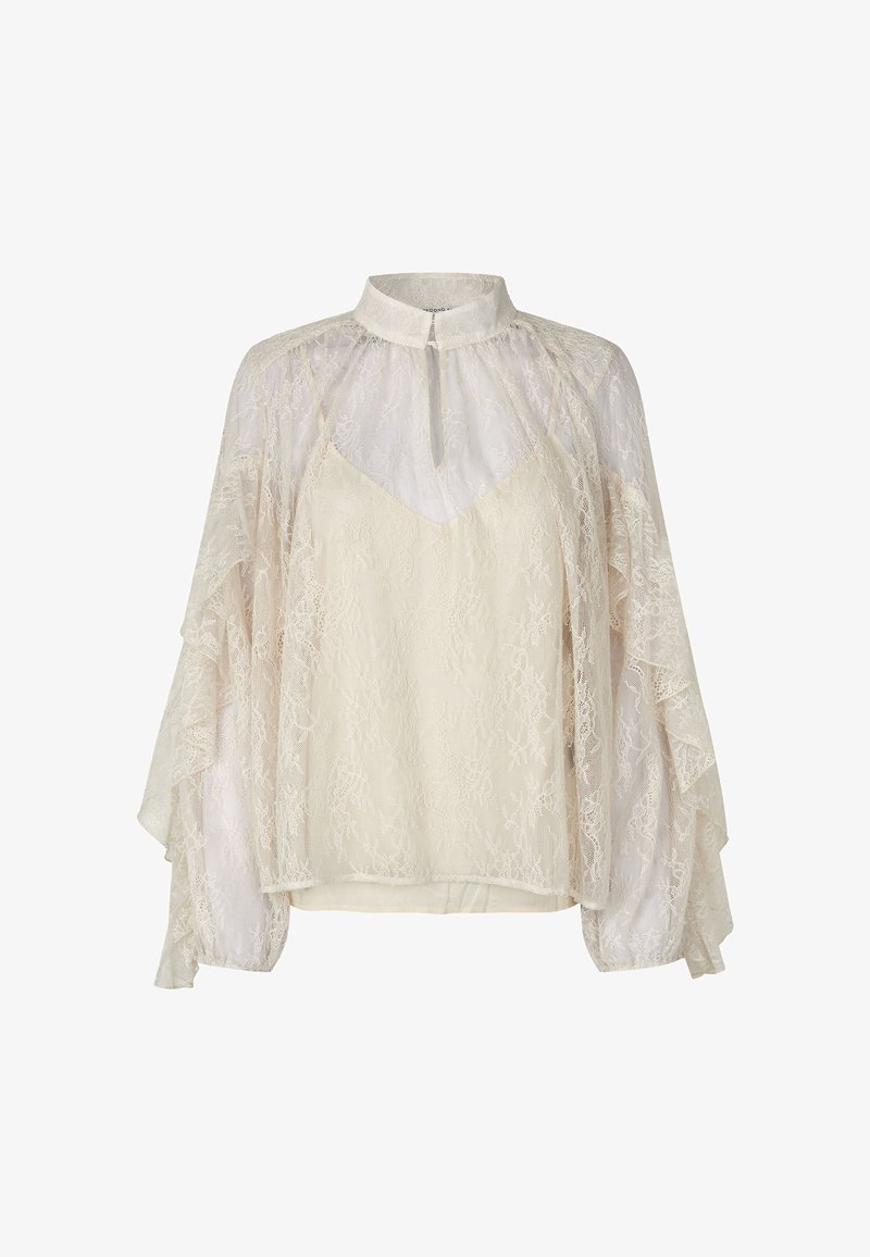 Sybell Second Female SYBELL - Blouse - soft beige/beige - Zalando.nl