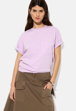 PARFOIS T-Shirt basic - lilac