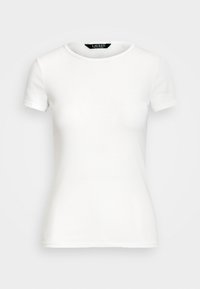 STRETCH COTTON T-SHIRT - T-shirt basique - white