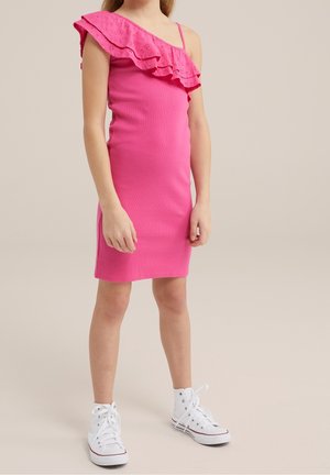 WE Fashion, Robe pull - mottled light pink