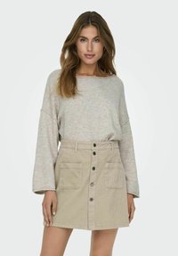 JDYRUE LIFE L/S BOAT NECK PULL  NOOS - Camisola - chateau gray