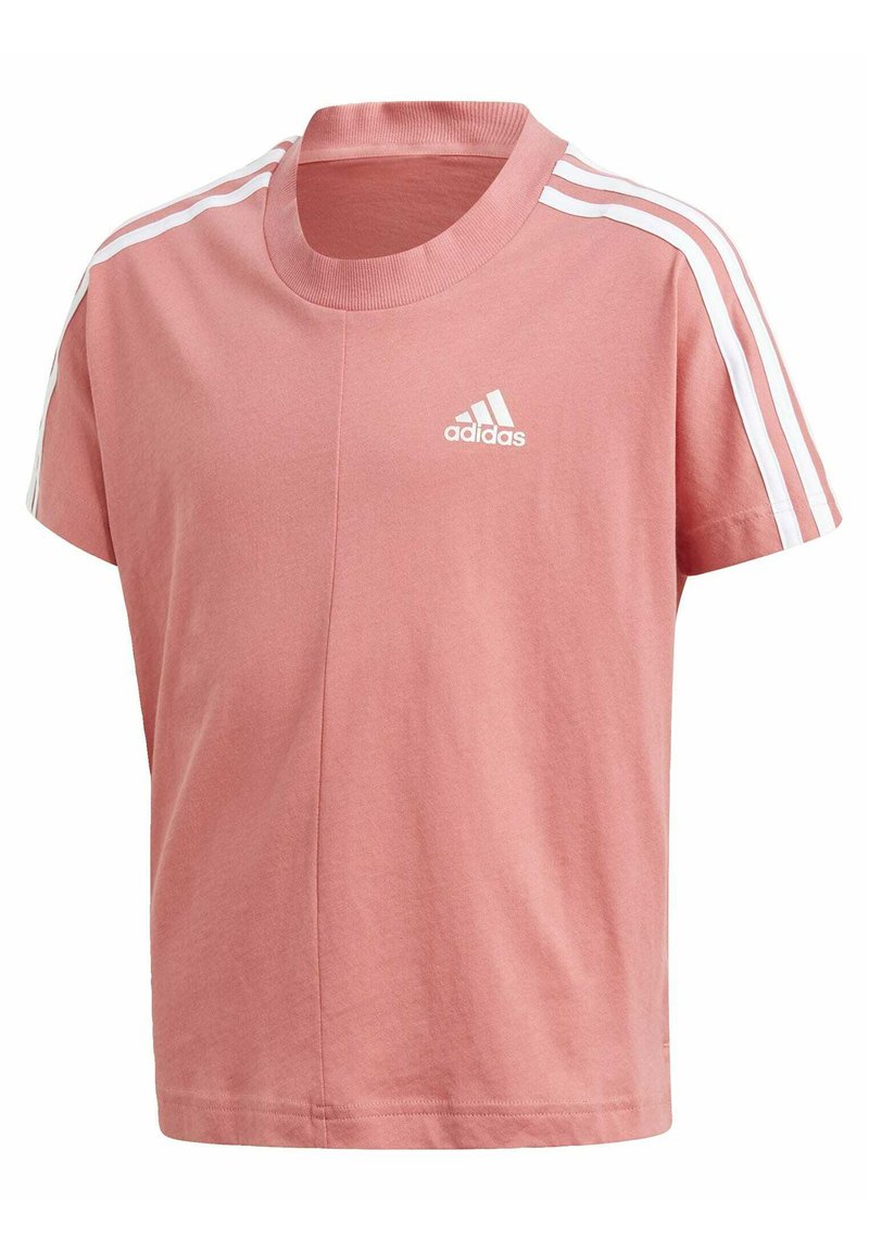 adidas Performance 3 STRIPES ATHLETICS LOOSE - T-shirt con stampa - pink