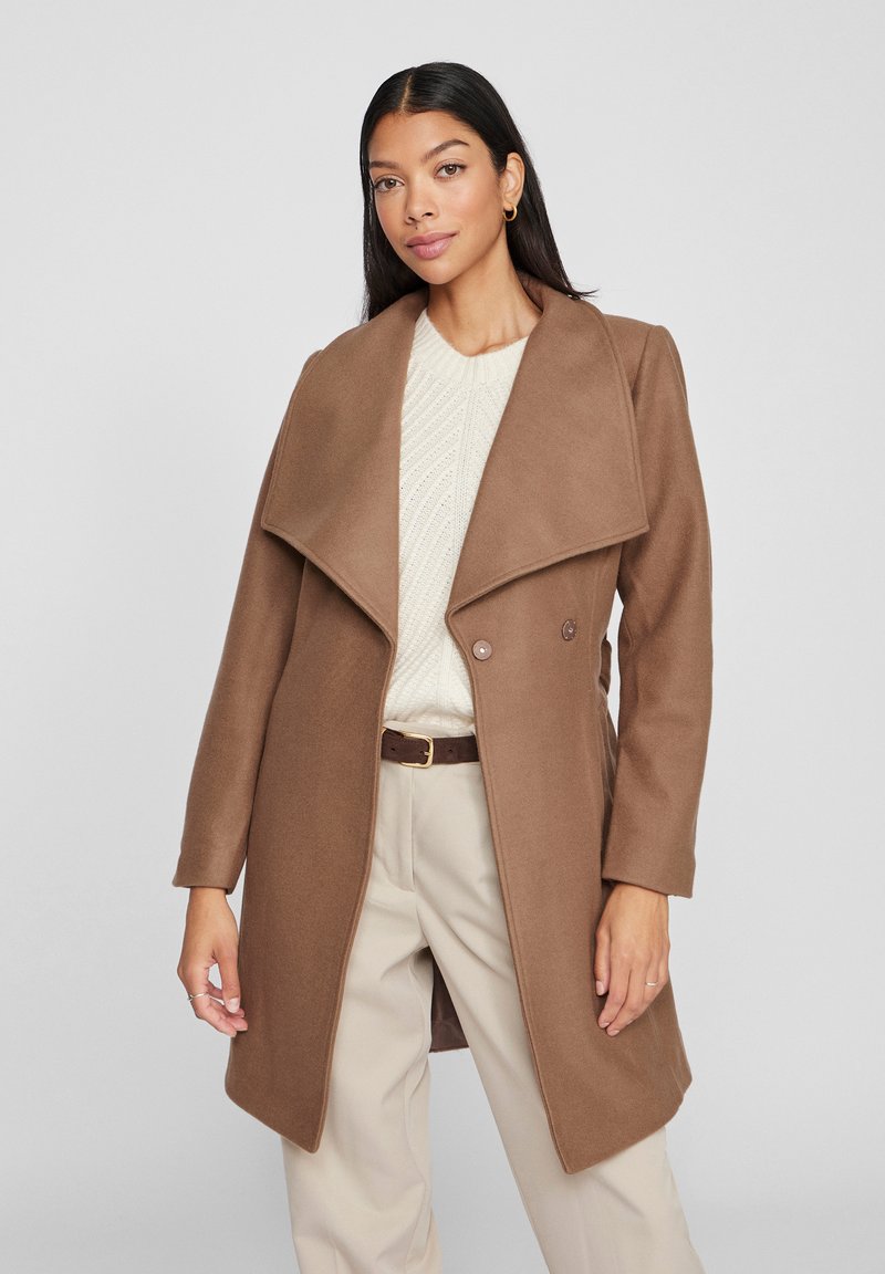 VILA Trench - brown lentil