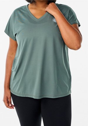 T-Shirt basic - dark green