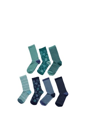 7 PACK SAILOR - Calcetines - teal - angelmaine mix