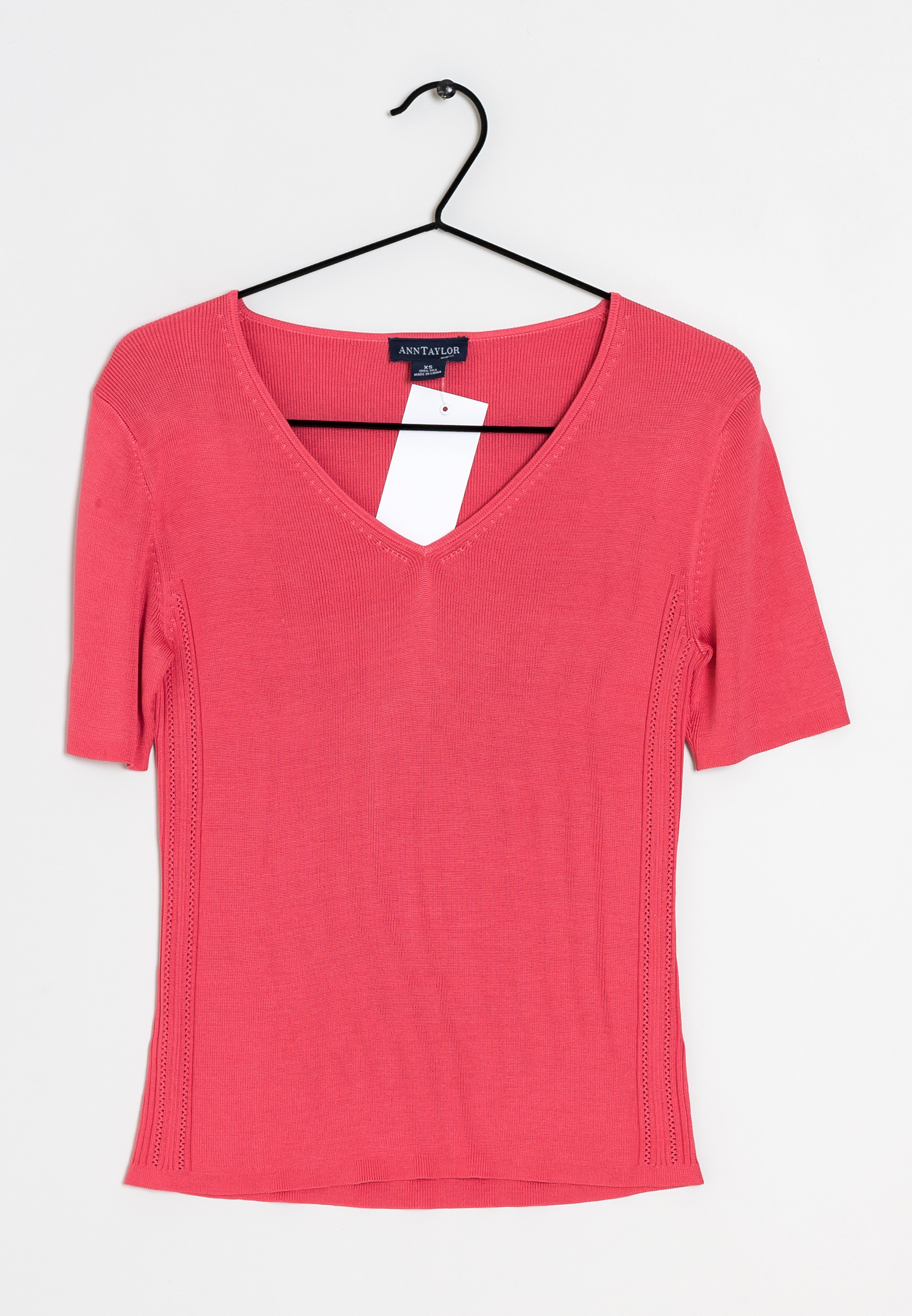 ANN TAYLOR Basic T-shirt - pink - (Pre 