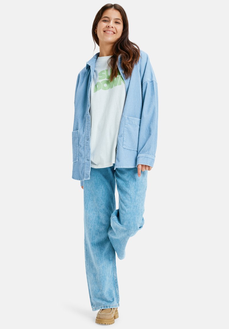 Roxy Lichte jas blauw