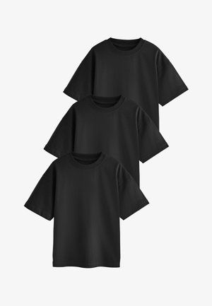 Next, SHORT SLEEVE 3 PACK - T-shirt basic - black