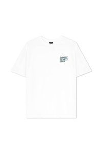 LONELY HEARTS UNISEX - Print T-shirt - white