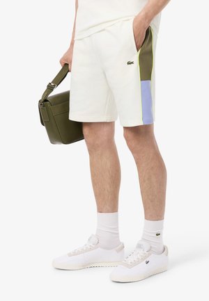 Lacoste Pantaloni sportivi - blanc/vert/kaki/violet iv