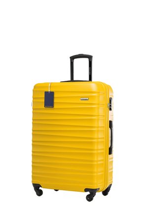 WITTCHEN LARGE SUITCASE WITH LUGGAGE TAG - Maleta de cabina - yellow