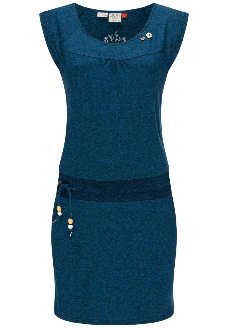 Ragwear PENELOPE W - Shift-haljina - blau metallic