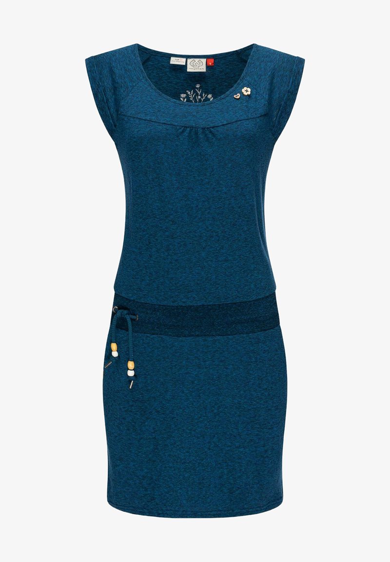 Ragwear PENELOPE W - Shift-haljina - blau metallic