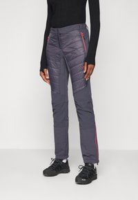 CMP WOMAN PANT HYBRID - Hlače za otvoreno - antracite-corallo