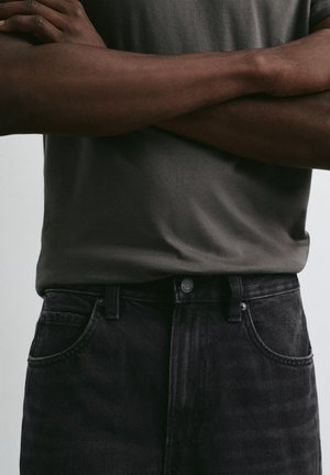 PULL&BEAR, BAGGY - JEANS - Baggy jeans - black