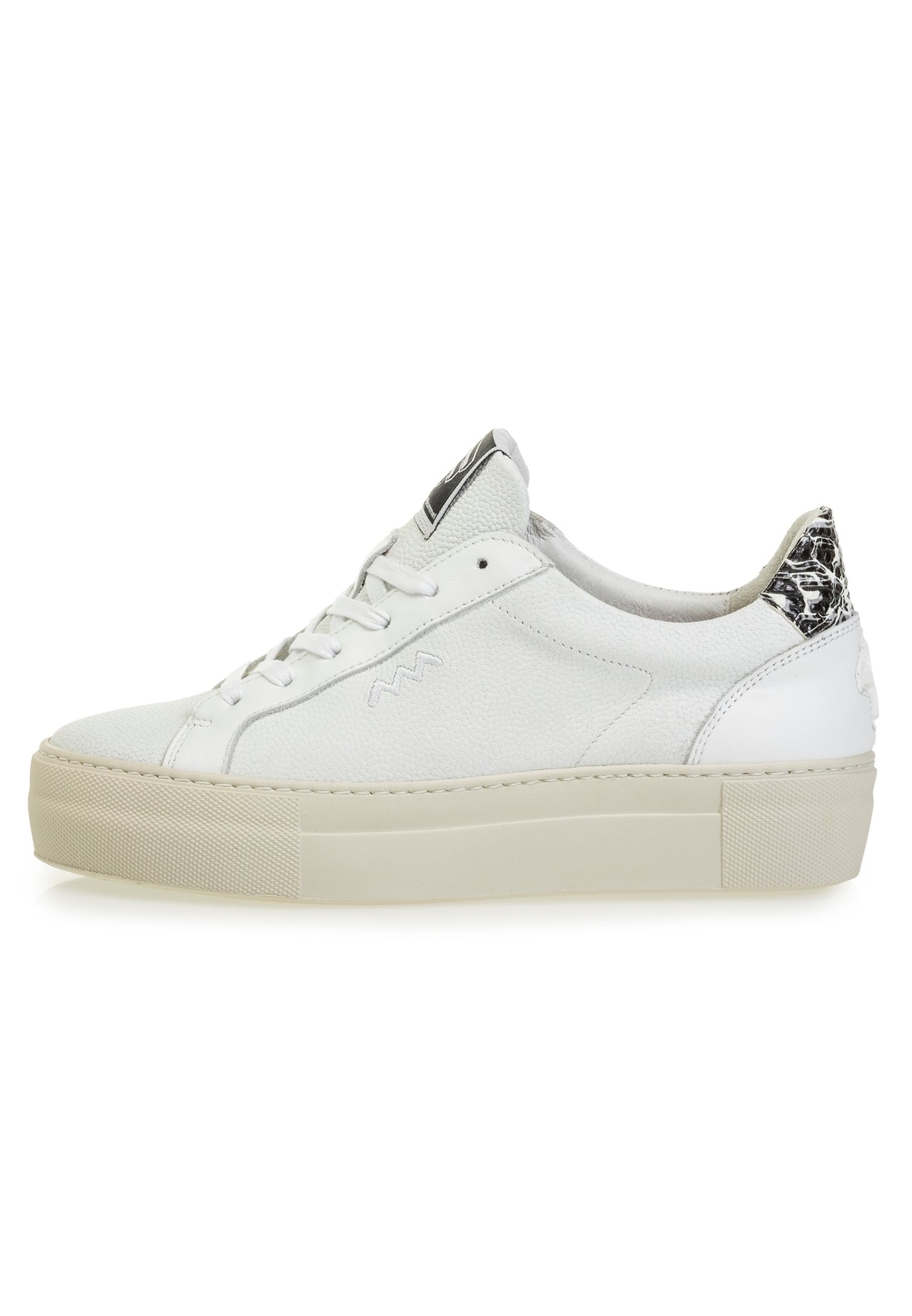 Floris van Bommel Dames Lage sneakers 85343 Wit - Schoenen.nl