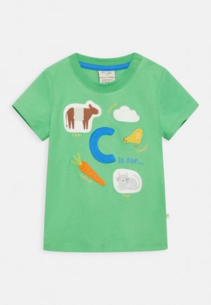 AVERY APPLIQUE UNISEX - Print T-shirt - green/multi coloured