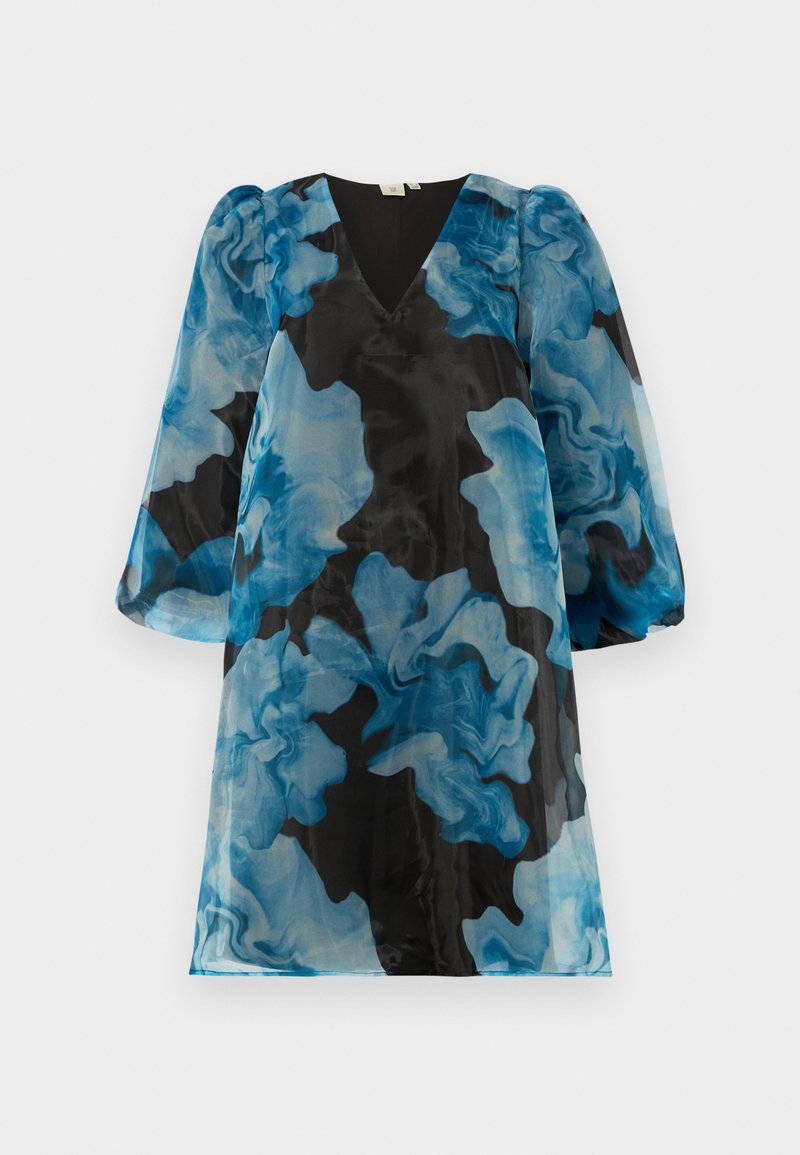 YAS Cocktailjurk blauw YAS Cocktailjurk blauw