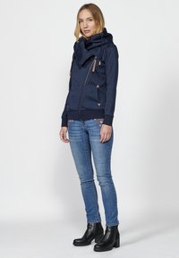 Koroshi Mikina so zipsom - navy