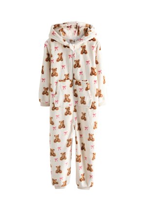Next REGULAR FIT - ALL-IN-ONE - Kombinezon - ecru bear