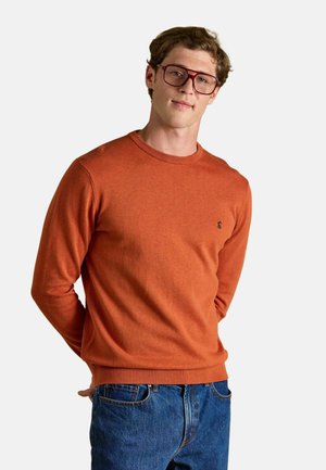 Tom Joule, HILLSIDE CREW NECK JUMPER - Striktrøje - orange