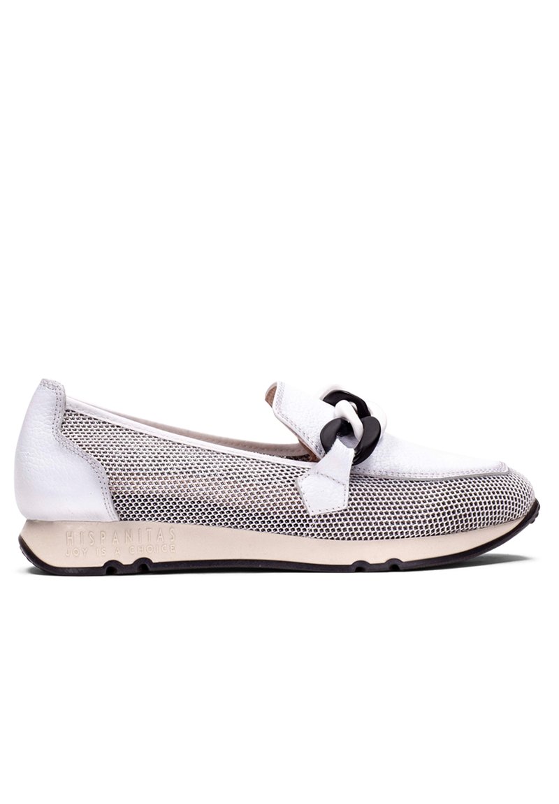 Damen Halbschuhe | Hispanitas KAIRA Mokassin white/black/weiß - MH66694 Damen Halbschuhe | Hispanitas KAIRA Mokassin white/black/weiß - MH66694